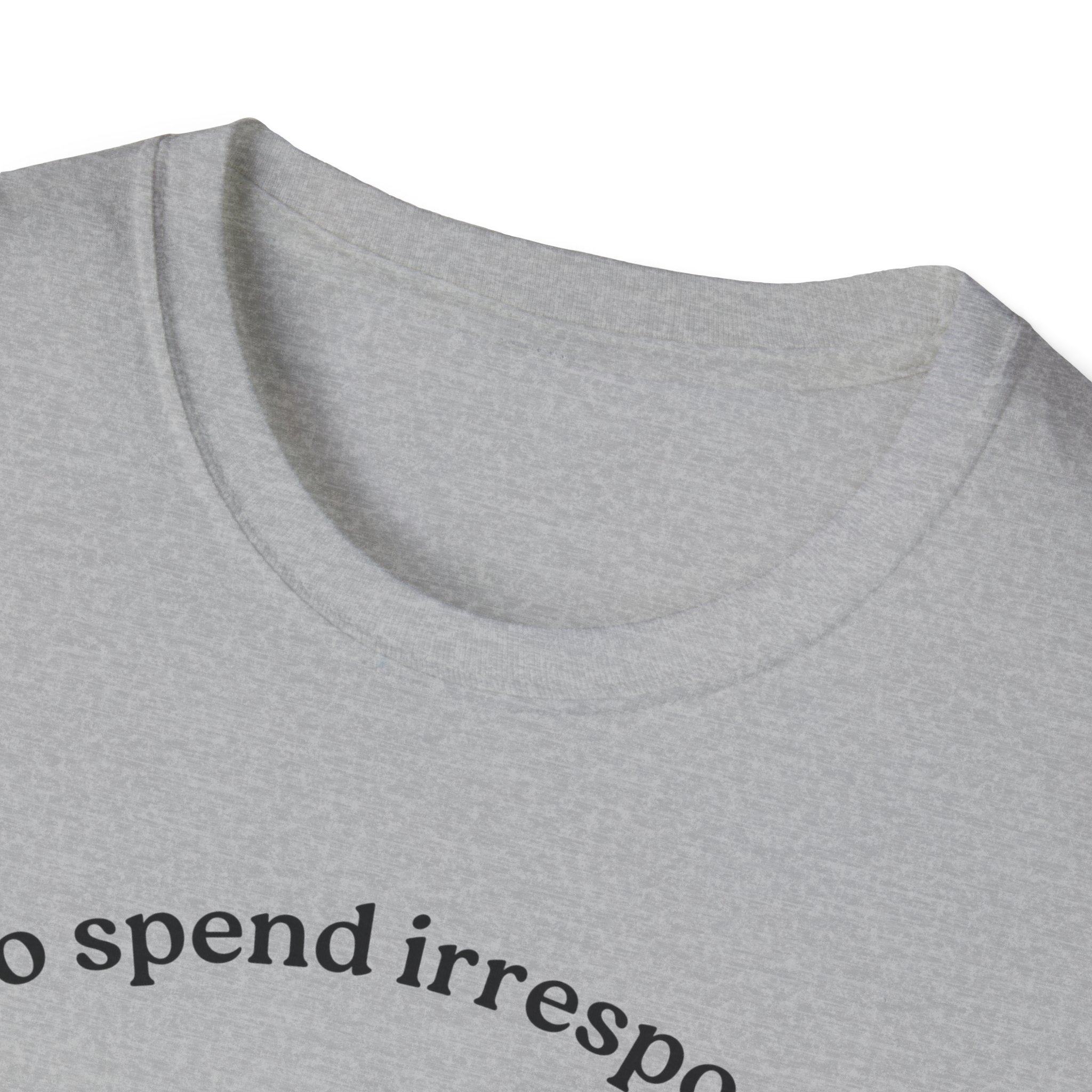 Shopping Mouse T‑Shirt — "Off to Spend Irresponsibly" - Image 11